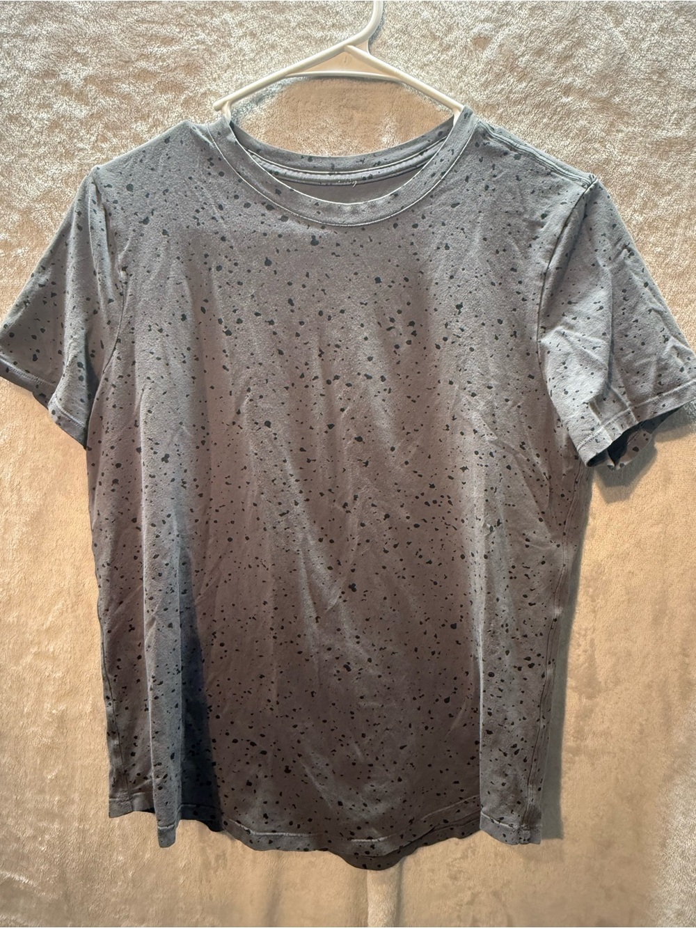 Women’s Lululemon Speckle-Print Short Sleeve Tee - Gray